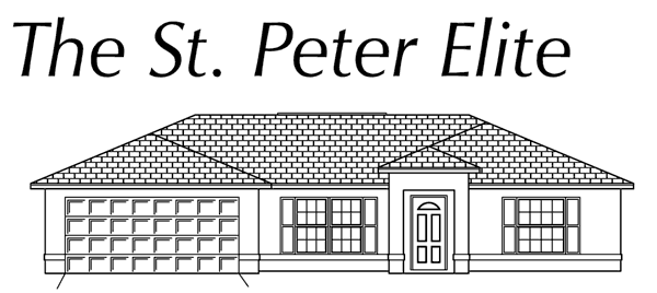 The St. Peter Elite
 front elevation - click to view larger image in new window