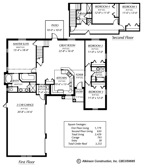 The Ashley floor - click to view larger image in new window